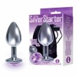 The 9's Silver Starter Round Plug Violet